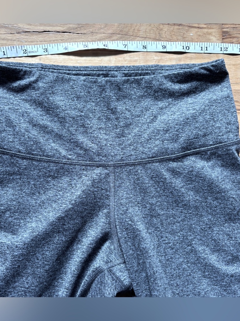 Old Navy Leggings Active Go-Dry High Waisted S Cropped Heather Gray Athleisure - Picture 9 of 11